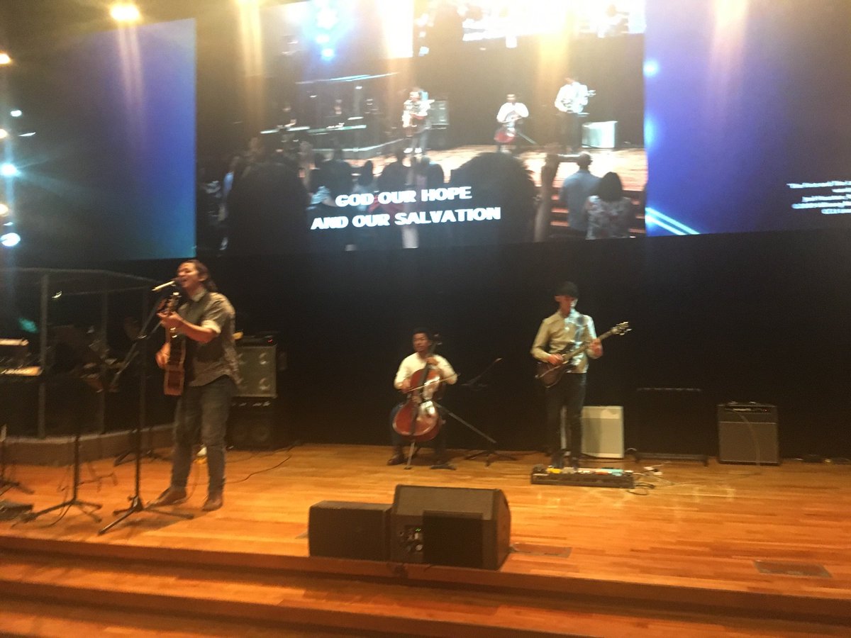 Here we go - Church - Singaporean style (3 of 5 this weekend)