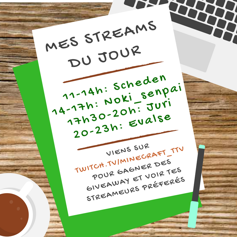 Minecraft_TTV's tweet photo. MON DIEU C'EST DIMANCHE ! N'allez pas chez votre mamie ! Allez sur https://t.co/u3l8WN7GYg , on vous servira aussi des petits gâteaux ! https://t.co/PHCWZEuvgl