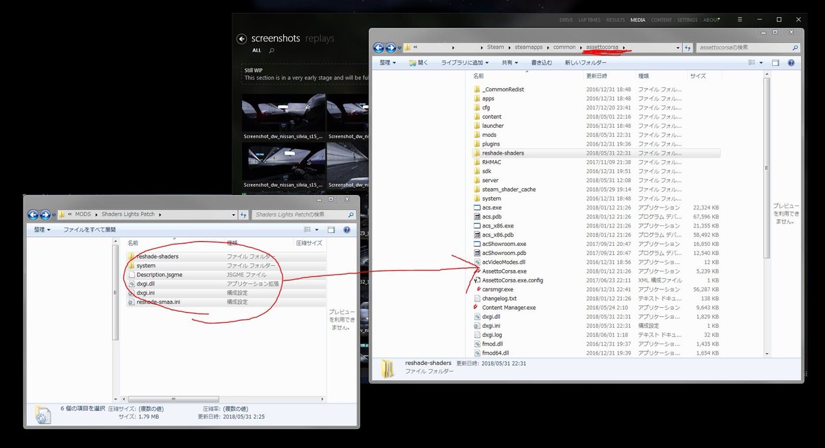 On Twitter Assettocorsa 夜設定でさば建ててもらった