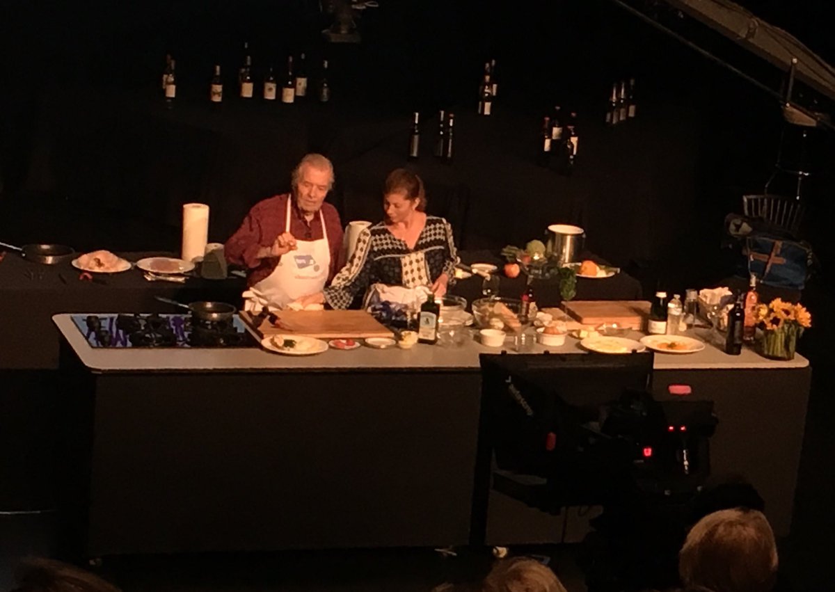 hmbreiner's tweet image. Cooking demo with the master Jaques Pepin today at ideastream 
#jaquespepin #ideastream #wviz