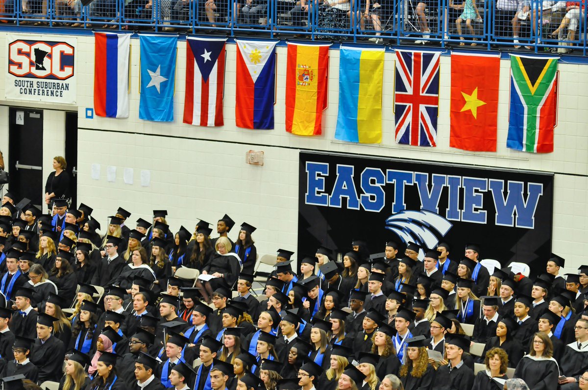 ISD196schools's tweet photo. Another #District196 graduation in the books! Congratulations to our #196Grads from Eastview High School! https://t.co/Lju5io2jkw