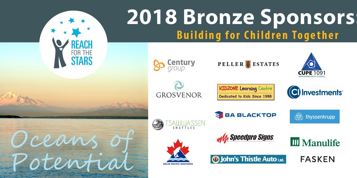 ReachSocietyBC's tweet photo. We appreciate our #r4sgala Bronze sponsors @PellerVQA @FaskenLaw @tke_americas @ciinvestments @CenturyGroupDev #Grosvenor #DeltaPacificSeafoods #BABlacktop #TsawwasenShuttles #CUPE1091 #Kidzone #Manulife #SpeedproDelta https://t.co/kJVwkL6T1O