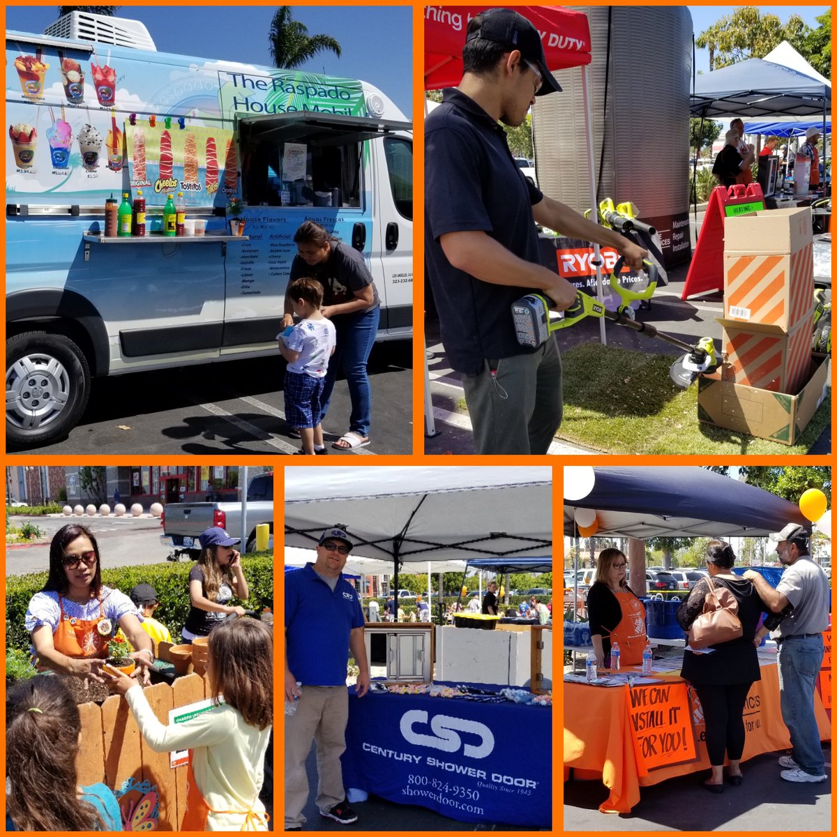 Lorena6712's tweet photo. What an amazing turn out Today!!!! #team1040 in full effect with #KWS #carshow #vendors #snacks and We had a Very Special Guest today.... HOMER🧡 came to visit us today 😉 #leadsinsaleswin @RianSM1040 @krisbrandon321 @DianeLizette @MikeFloresHD @MarcyTHD https://t.co/qlnneLax2C