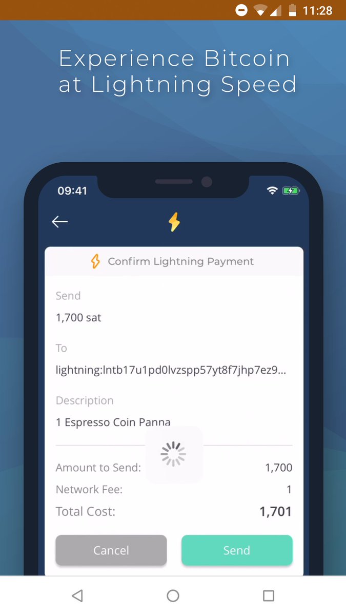 ArminVanBitcoin's tweet photo. This new #bitcoin lightning wallet coming for iOS is ... Wow! 🤯👇⚡

https://t.co/b6a4JXPW66 https://t.co/hwji3ydOLz