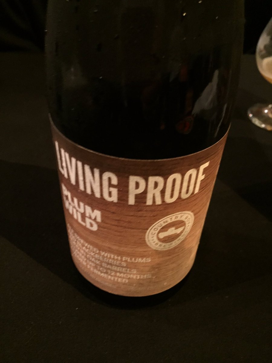 jbridges75's tweet photo. Bad pic. Amazing beer!  Gotta say this @CountryBoyBrew #PlumSour was my favorite beer of the nights! #SAVORCraftBeer https://t.co/8CrzJA6Rqv