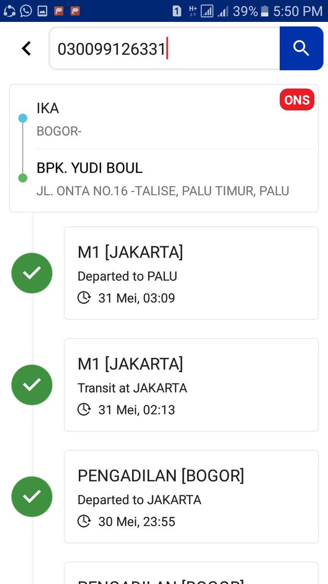 buolcapilduk's tweet photo. @TIKICare tolong di followup paket ONS sdh hari ke 4 belum diantar juga.. https://t.co/nXuAaOsMR0