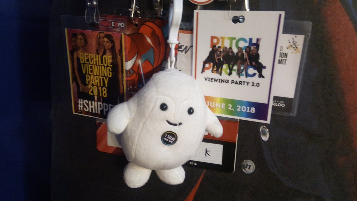 trombowl's tweet photo. @tizzleshizzle Your #Bechole Conference badge is in a place of honour (right beside the one from the first conference) https://t.co/ULhrXIFaRP