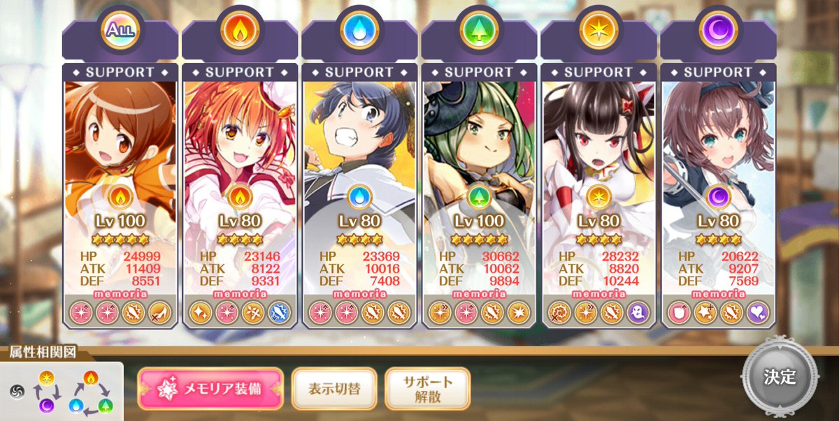コロナこんこん Ritu Stg作る 美凪ささら このアカウント主が光属性サポートに加えてるのは キュゥべえ 君だね さ 私がサポートに加わった経緯は キ 前回みたまの特訓で君が育ったから環いろはと入れ換えられた さ もう一つ質問いい