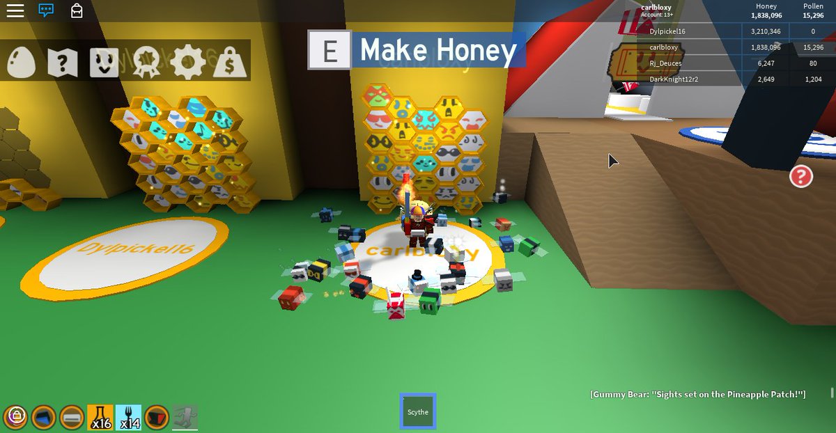 Carl On Twitter Finally Got My Very First Event Bee Beeswarmsimulator Roblox
