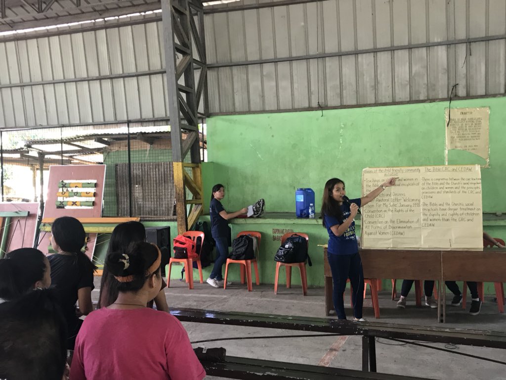ustunicef's tweet photo. To discuss the importance of having a child friendly community is our very own JVC, Aubrey Gonzal! #Allforthekids #ProjectCATCH https://t.co/cGXP4Vznpf