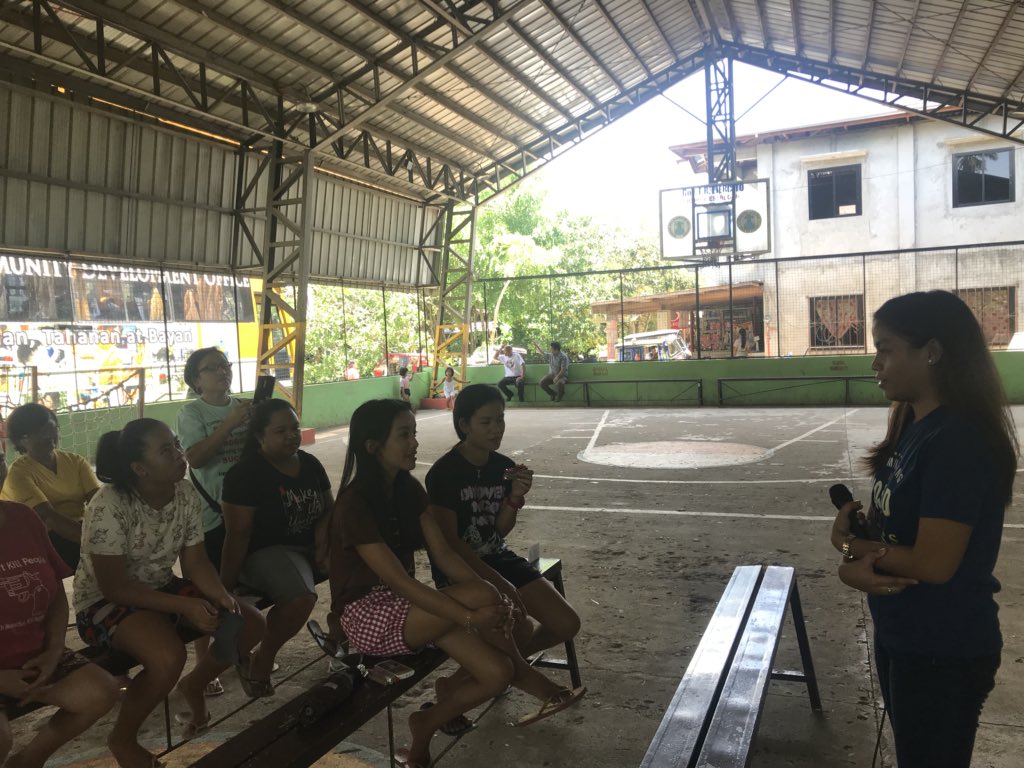 ustunicef's tweet photo. To discuss the importance of having a child friendly community is our very own JVC, Aubrey Gonzal! #Allforthekids #ProjectCATCH https://t.co/cGXP4Vznpf