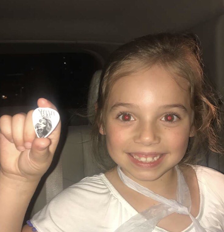 MrsKoehler_HGE's tweet photo. So much fun at the @ShaniaTwain NOW concert! My daughter, mother and I had a blast!!! @joshuaraygooch thanks for the guitar pick! It was the cherry on top! https://t.co/WOojiwtfBy