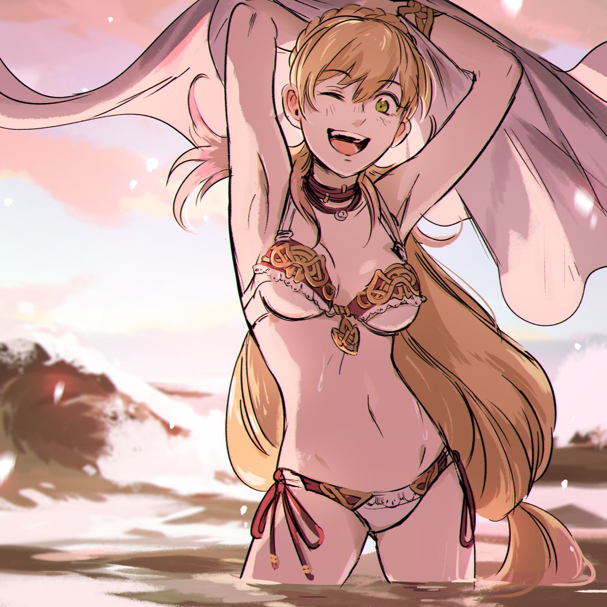 She’s ready for summer!