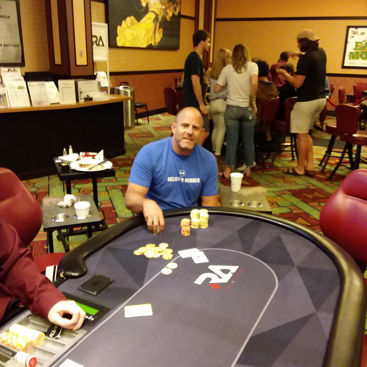 RunAcesPoker's tweet photo. Brandon takes tonight's $150 bounty for $1223 #runaces https://t.co/BO66jFj03W