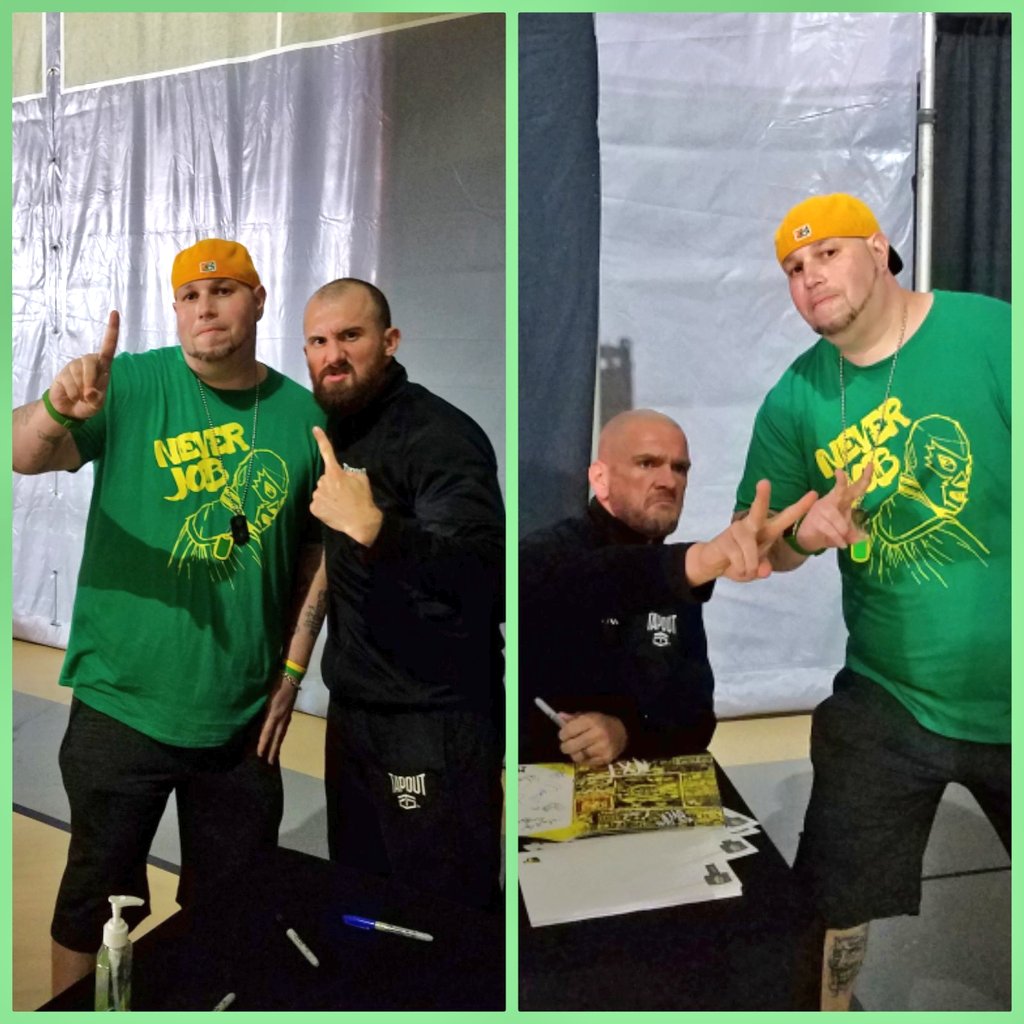 biglare54's tweet photo. Great to meet the future #nxttagchamps of #the1_2punchofNXT (@_StarDESTROYER & @strongstylebrit), I've followed both of these guys for a while and I'm so happy they are getting the spotlight they deserve #nxtftpierce #NXTFortPierce #WeAreNXT #nxtcrew #nxtlive https://t.co/eQqCYHBbIC