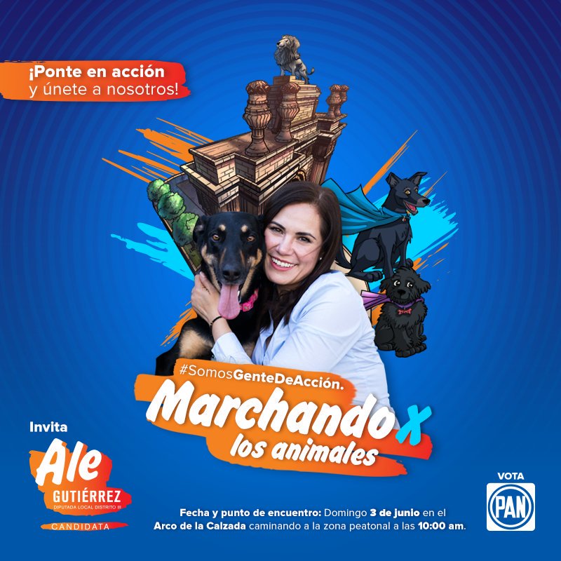 LazariniVianey's tweet photo. El día de mañana ponte en acción marchando x los animales, únete a nosotros! https://t.co/SmEvjQMXwt