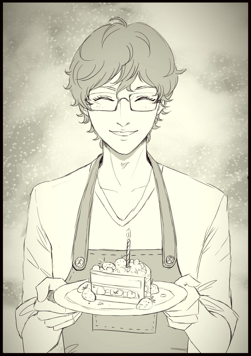 Because you're worth celebrating 🍰
#明智吾郎生誕祭2018 #persona5 #p5 