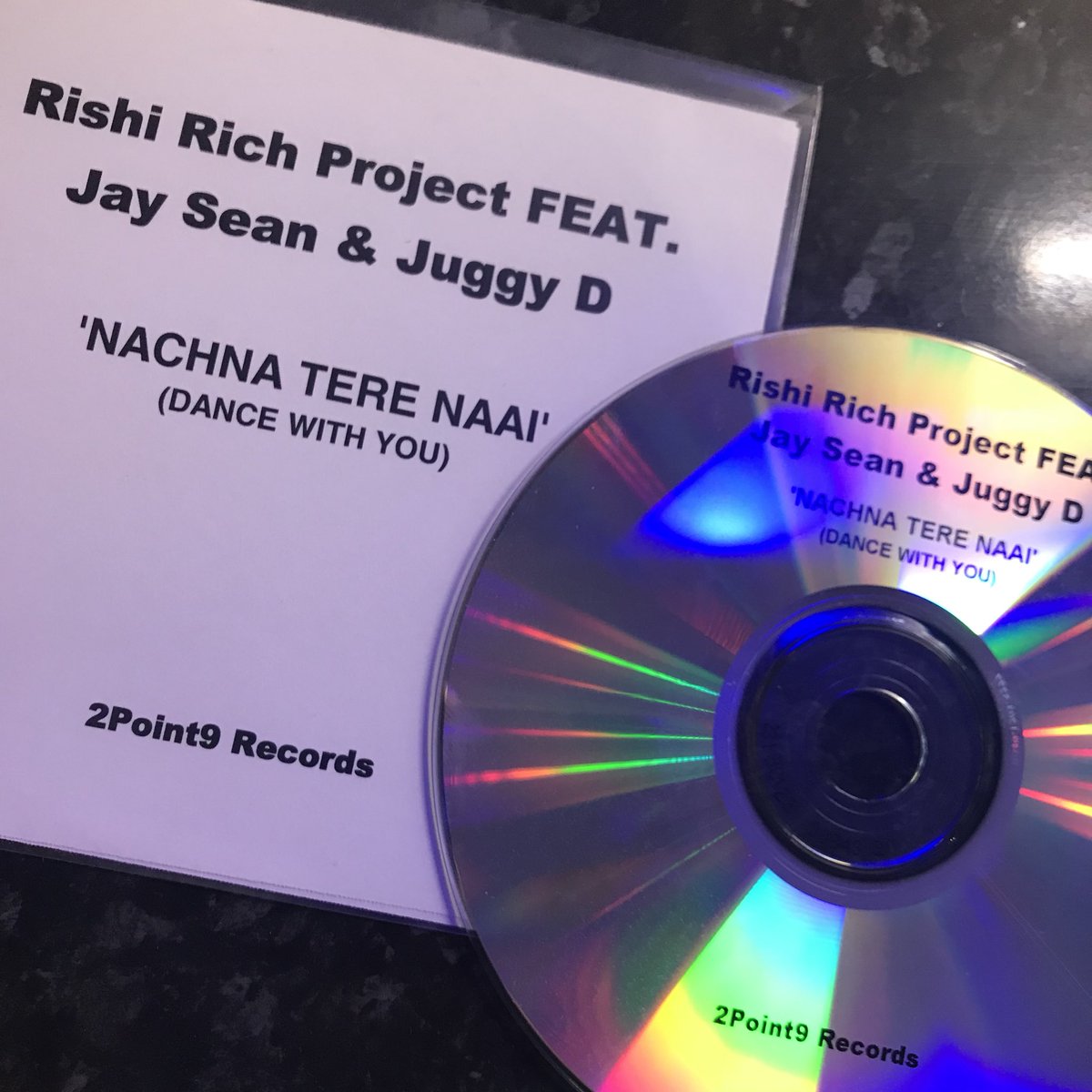 rajghai's tweet photo. CAN YOU SPOT THE TYPO?   After so many years of working with @musicbyrr @therealjuggyd and @jaysean - I can’t believe I’ve only just spotted a typo on this cover! @fnikpr #dancewithyou #terenaalnachna #juggyD #rishirichproject #jaysean #whitelabel https://t.co/hsqtQRrrnO