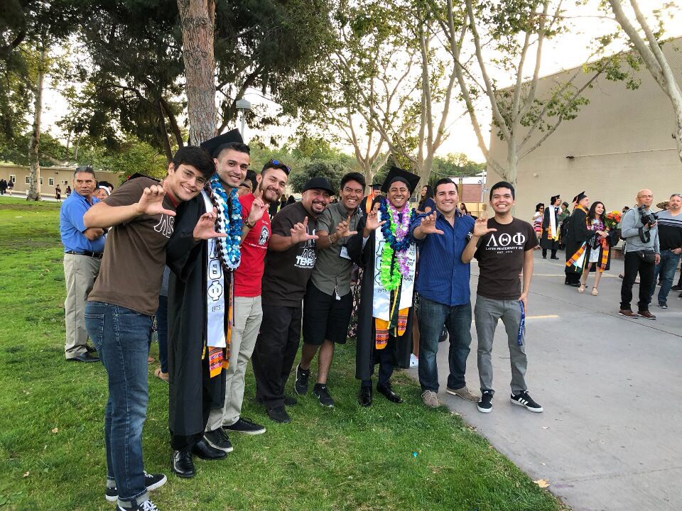 FakeFelipee's tweet photo. AZ line 🔥🔥🔥🔥 so proud of my LB #3 and #8 for making it! Y’all will do great things!! 🎓🎓#AndThenThereWereSix #LambdaGrad https://t.co/iMYr1vcmdr