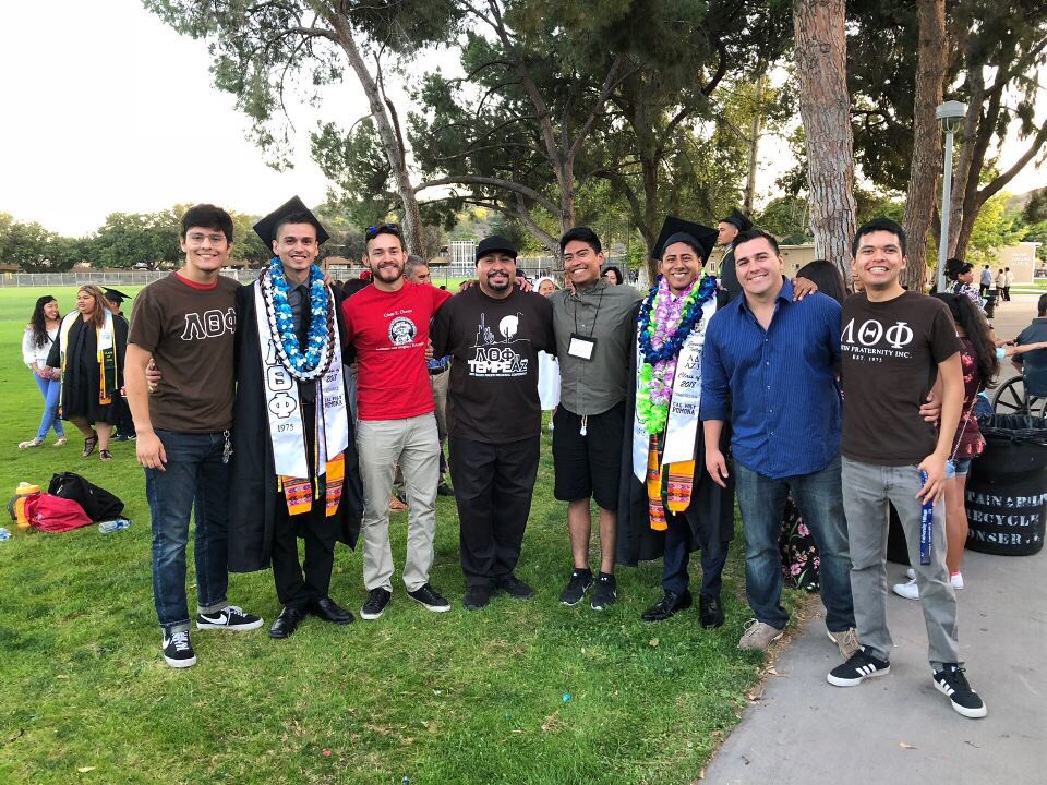 FakeFelipee's tweet photo. AZ line 🔥🔥🔥🔥 so proud of my LB #3 and #8 for making it! Y’all will do great things!! 🎓🎓#AndThenThereWereSix #LambdaGrad https://t.co/iMYr1vcmdr