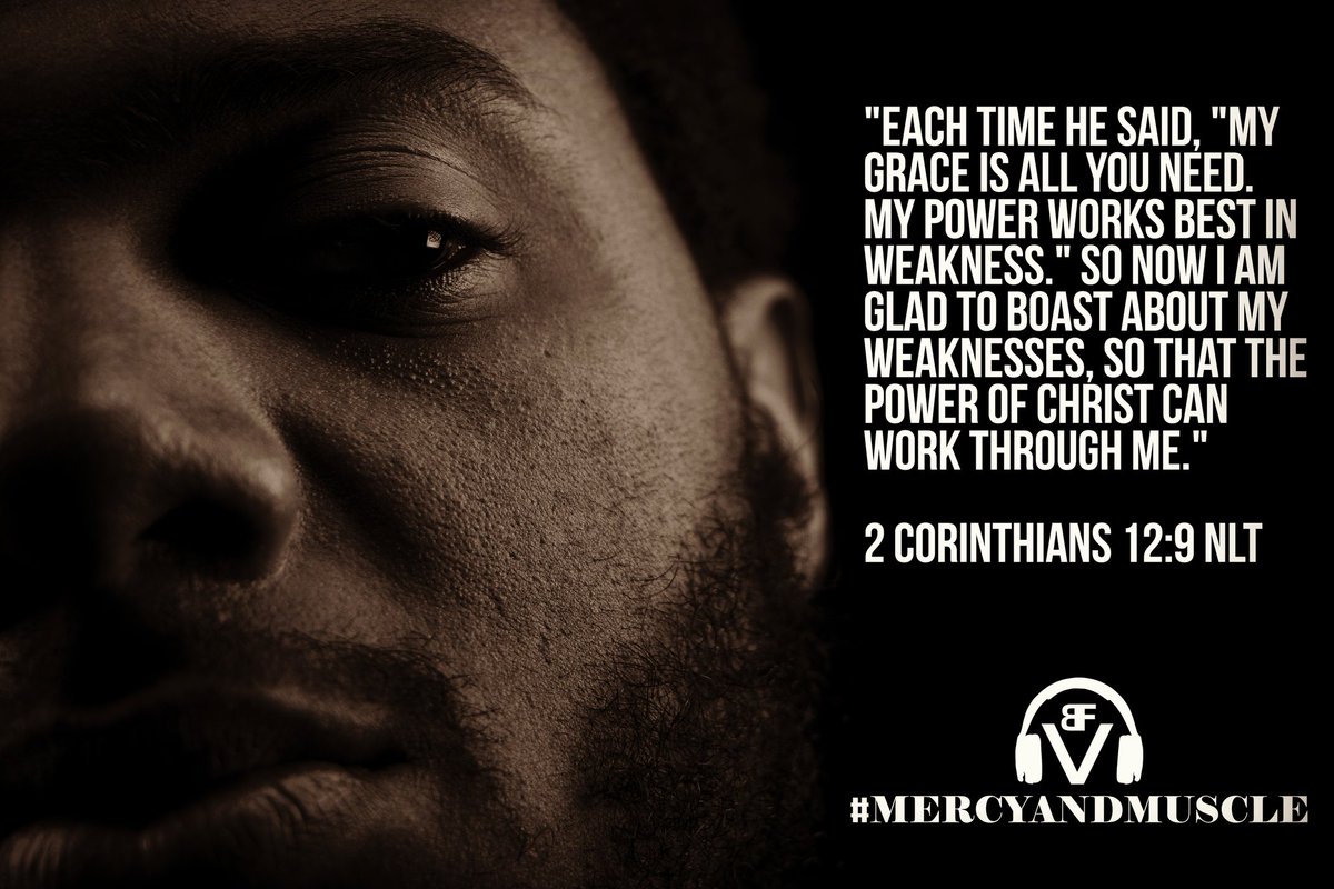 VersaBamFam's tweet photo. We access True Power when we let go the control of our battles, and give them back to God. #MercyandMuscle https://t.co/O9gddCfXRL