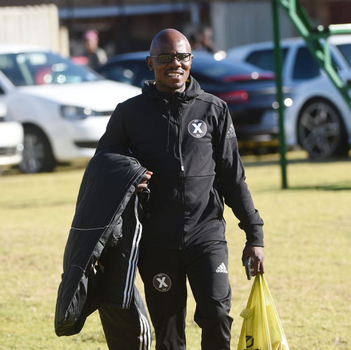thomasmlambo's tweet photo. 'Soldier Of Soccer' with his supplies headed to watch Playoffs For Promotion to ABC Motsepe League  backedup by @adidasZA https://t.co/dmdmAzMV3y