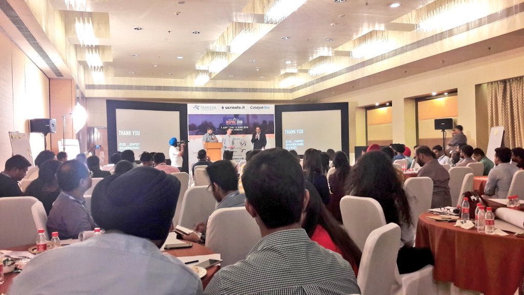 arjunghosh's tweet image. My talk on #Effective #Requirement gathering using #DesignThinking techniques at @agilechd #INSPIRE2018 Day2 event as part of @AccentureIndia&apos;s #Agile #COE team.
Thanks to organisers @agilitywins, @ParitoshAg, Rakesh for such a fantastic #Conference!
#Agile #Scrum #India #Speaker
