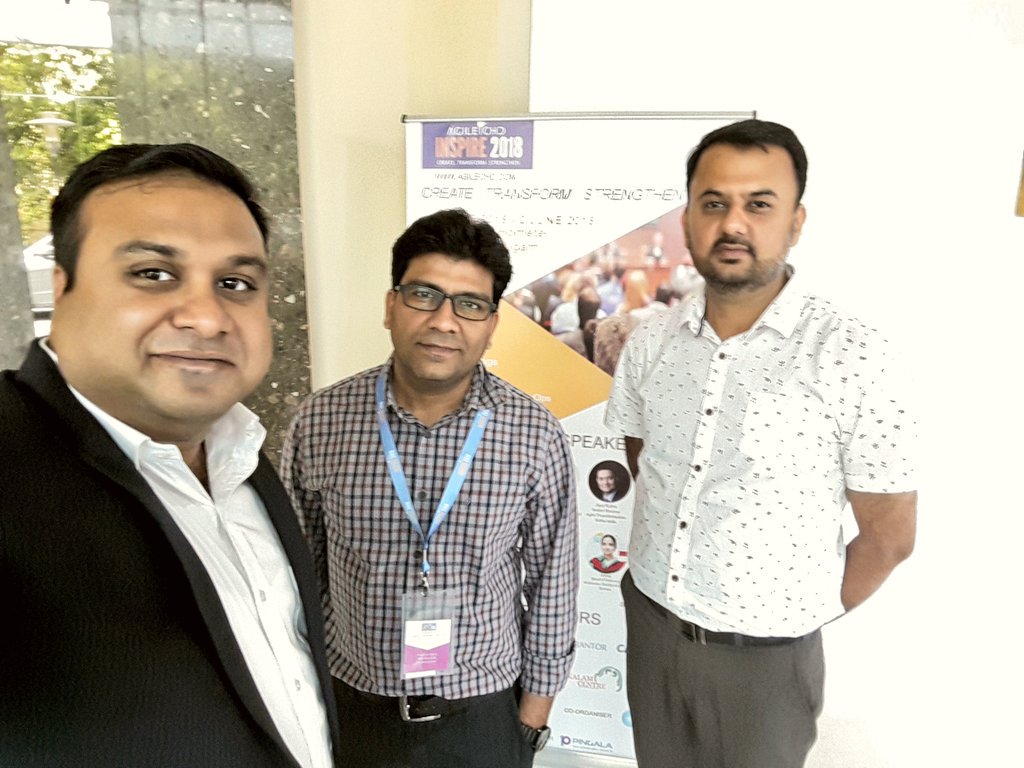 arjunghosh's tweet image. My talk on #Effective #Requirement gathering using #DesignThinking techniques at @agilechd #INSPIRE2018 Day2 event as part of @AccentureIndia&apos;s #Agile #COE team.
Thanks to organisers @agilitywins, @ParitoshAg, Rakesh for such a fantastic #Conference!
#Agile #Scrum #India #Speaker