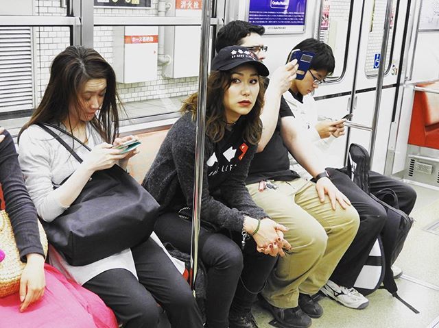 justJComp's tweet photo. UpDownLeftRideOrDie on a train because that’s how public transportation works.
Hat and T-shirt @updownleftdie merch 📷 @mindybop .
.
.
.
.
.
#osaka #shinsaibashi #kansaijapan #japan #updownleftdie #udld #japanesegirl #subway #urbanjapan https://t.co/8tShXomUrB https://t.co/oijKoH5AZL