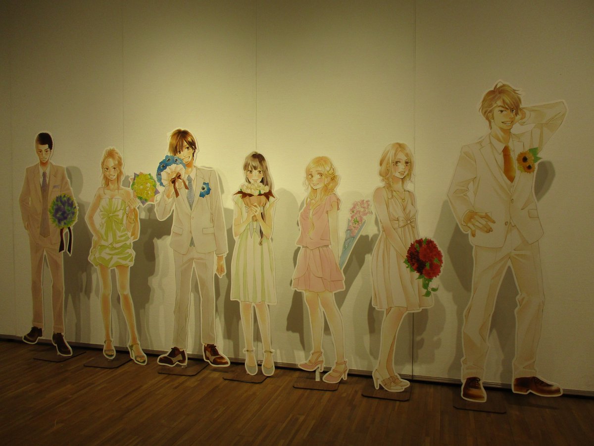 KimitodoT's tweet photo. 「君に届け展in京都」本日最終日、18:00まで（最終入場は17:30���です。
凄く良い天気です。野外の撮影スポットでも良い写真が撮れると思います。
展示会場内の撮影もOKですので（フラッシュ、動画はご遠慮下さい）
ラストまで楽しんで下さいね♪　
＃君に届け展　＃別冊マーガレット https://t.co/G2N2YwKbdV