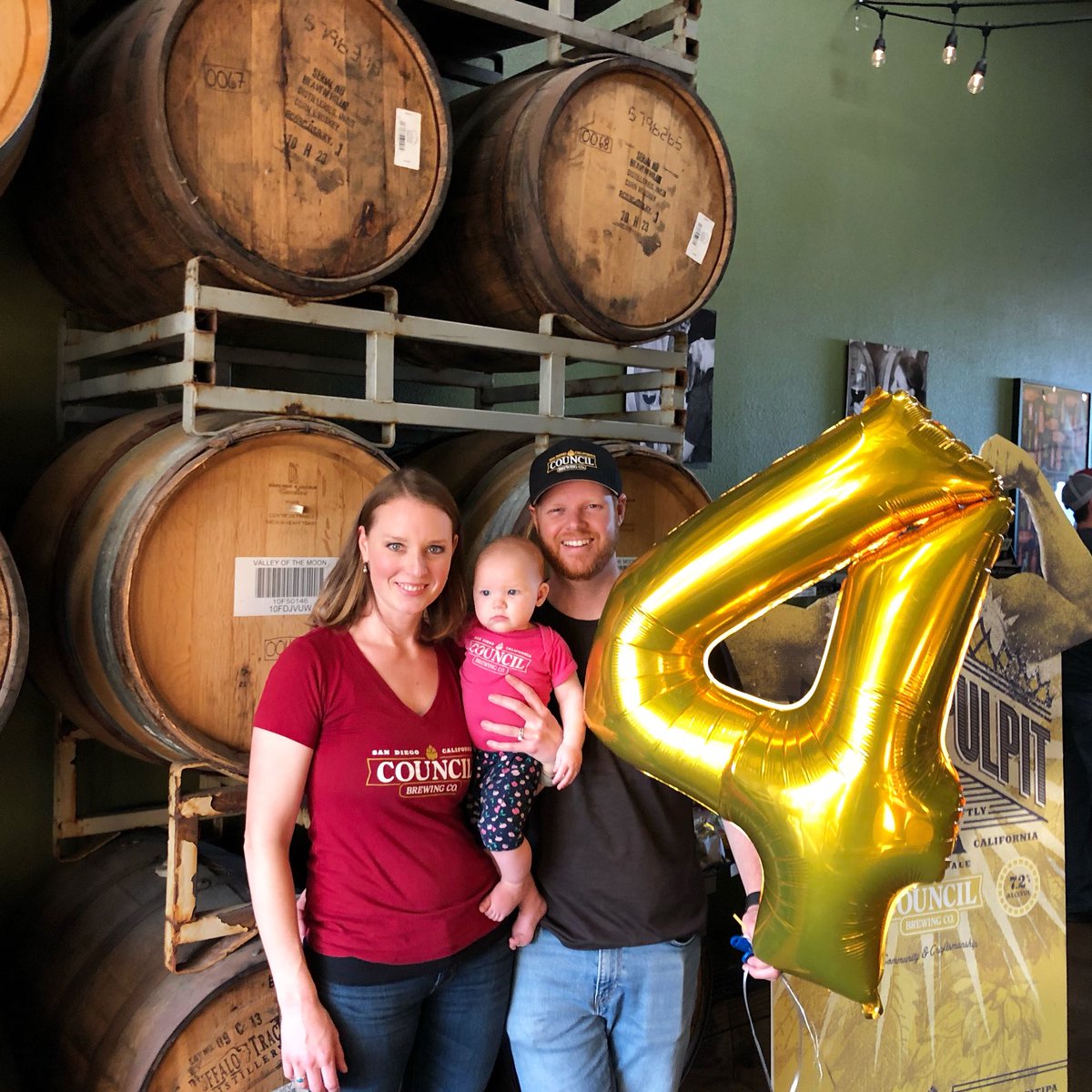 CouncilBrewing's tweet photo. Thank you to our #councilteam and all our awesome customers who came to our 4 Year Anniversary celebration today! We are truly blessed by each one of you! Looking forward to another year of making great beer, building relationships, and making new friendships! #councilturns4 https://t.co/sPejppwJnX