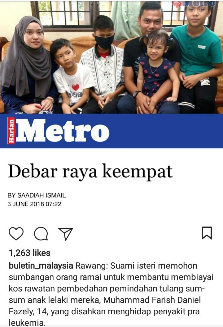 Alfhildr's tweet photo. Adik Muhammad Farish Daniel Fazely, 14 memerlukan bantuan kewangan untuk melakukan pembedahan pemindahan sum sum tulang. 

Sesiapa yang berminat untuk memberikan sumbangan, sumbangan boleh disalurkan ke akaun CIMB 7013818634 atas nama Fazley Faizair. https://t.co/grT4zpwh0X