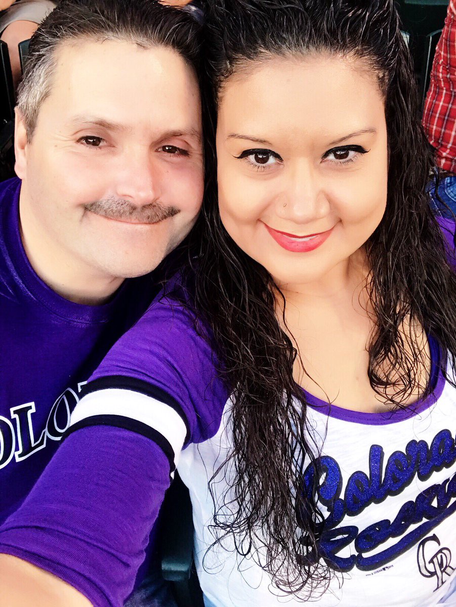 MikeandJes's tweet photo. Because...Rockies Game and a Picture with Dinger is a must!!!!! Too bad they didn’t win 💜⚾️💜⚾️💜⚾️💜⚾️💜⚾️💜⚾️💜@Rockies #dinger #coloradorockies #Rockies #alwaysafan #ilovethecoloradorockies #Denver #familytime #lovemyboys #baseballfans 💜⚾️ https://t.co/E8bUKJlMh8