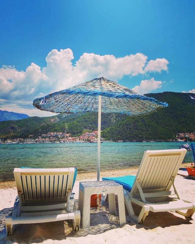 turkeysforlife's tweet photo. A rare chill day at the beach yesterday with friends. We've always loved the views of #Fethiye from #Aksazlar. ☺
.
.
.
#TurkeysForLife #TravelTurkey #ExploreTurkey #ExploreLocal #FethiyeBeaches #fethiyelife #BeachDay #BeachLife #AksazlarKoyu #LebiDer… https://t.co/18zaCoKuYN https://t.co/MVGYGk7M4a