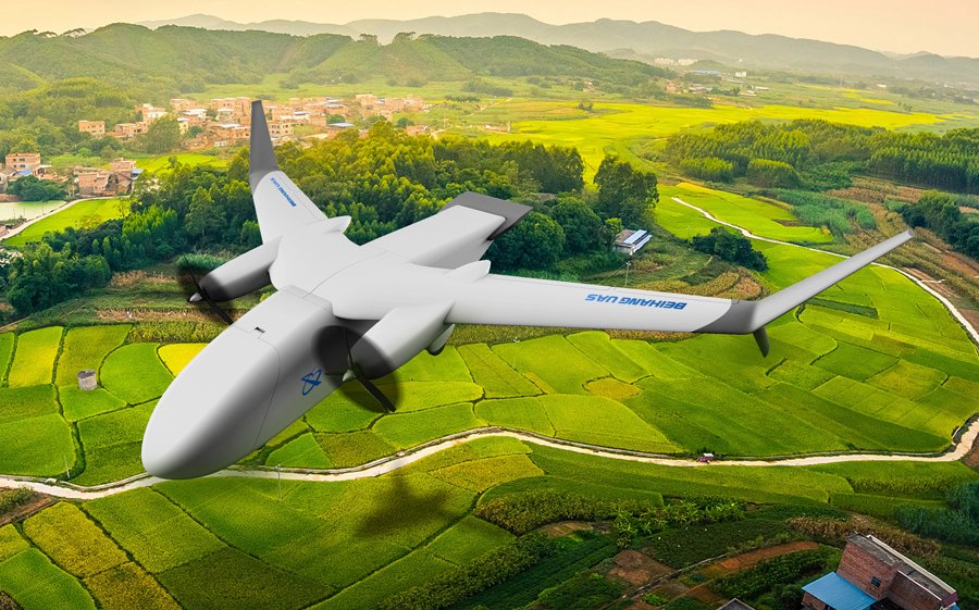 Les ingénieurs chinois offriront bientôt aux entreprises de livraison express un produit unique au monde : le plus gros #drone civil, capable de voler en continu sur une distance de 1 500 kilomètres en portant une charge d'une tonne métrique.