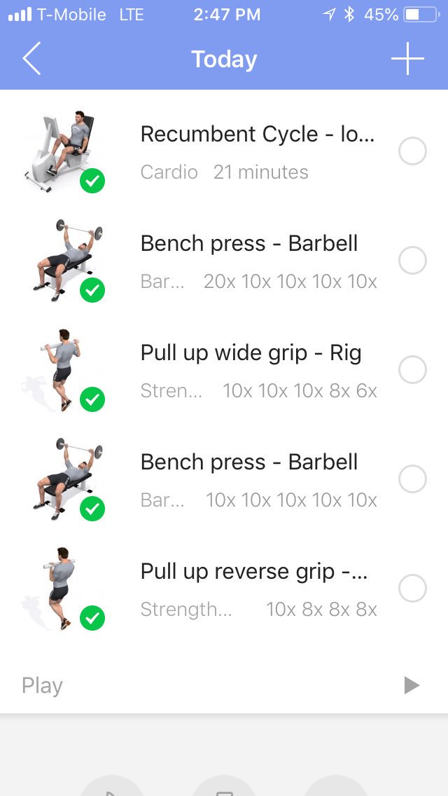 Challenging #workout 100 #pullups 100 #benchpress all at 185lbs. Check out our App for a #hightech #hightouch experience