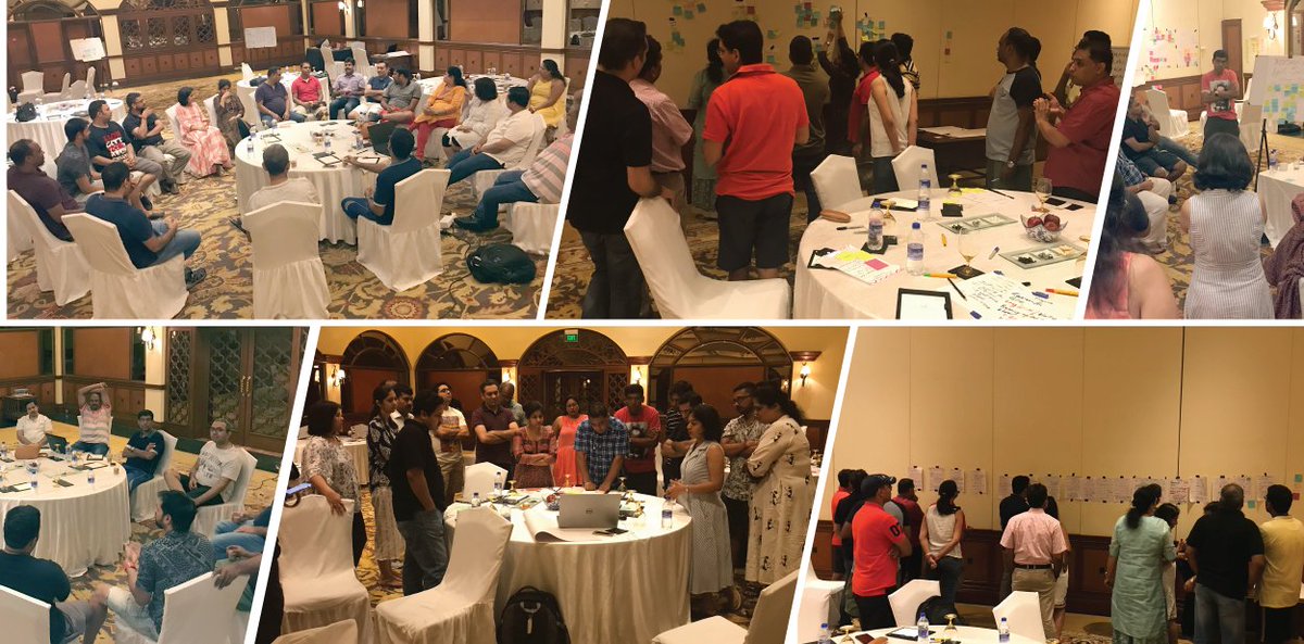 ISECIndia's tweet photo. Recalling the unforgettable Retreat bouts with amazing partakers!

Thank you, dearest participants, for making the #Scrum #Coaches #Retreat Goa 2018 one of the most interesting, interactive and energetic experiences  for all of us.

#GoaDiaries #Agile #conference #ScrumAlliance https://t.co/BpaJSTsEAL