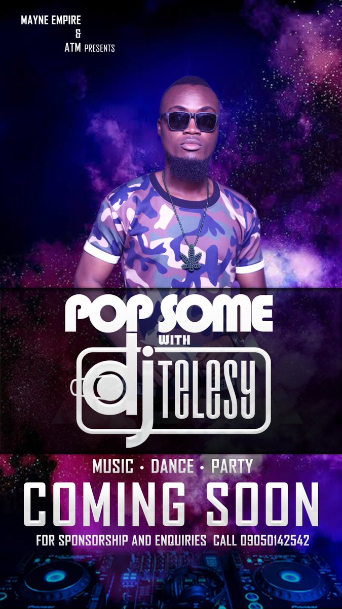 PIMP_WorldWide's tweet photo. This is only going to be the best DJ event in pitakwa and nothing else. #popsomewithdjtelesy @dr_barz @DirectPHC @SellitinPHC @naija927fm @917wavefm @excelfmph @thebeat999ph @knowledge_AH @iAmYoungStunna @phcitypromo @deejayjoenel #popsome https://t.co/wxX5LMnc6j