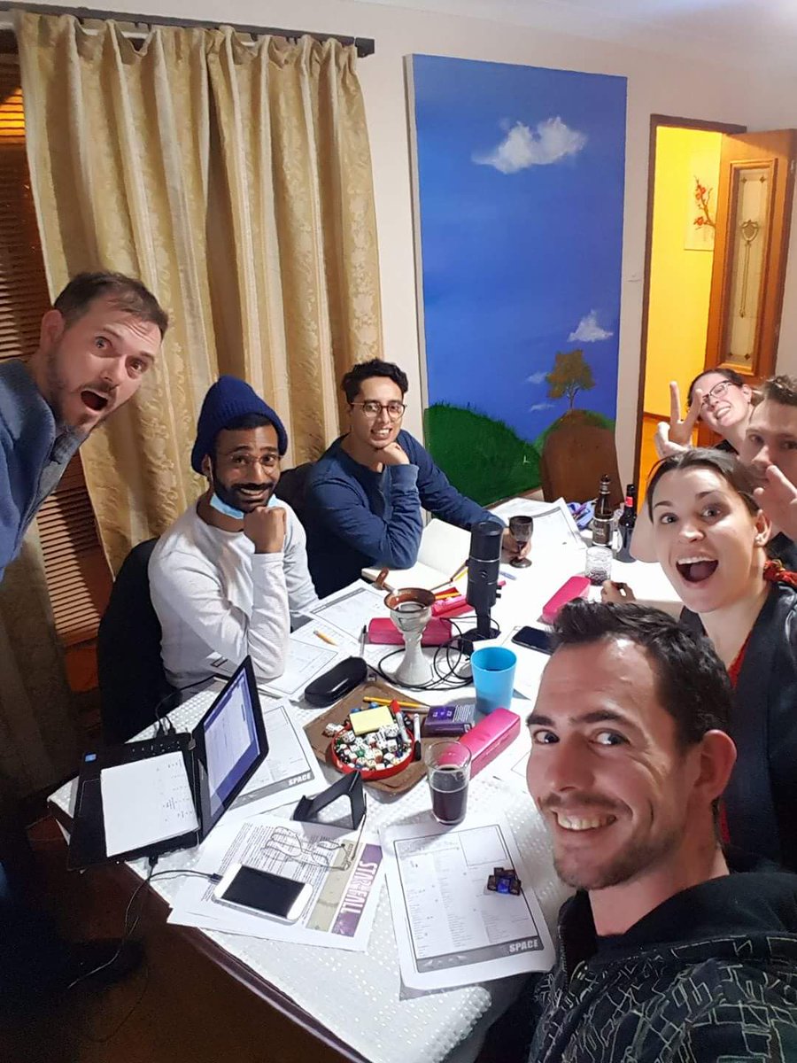 starfallRpg's tweet photo. The Fifth Crew!!!! #starfallRpg #podcast https://t.co/svr1REzT0Z