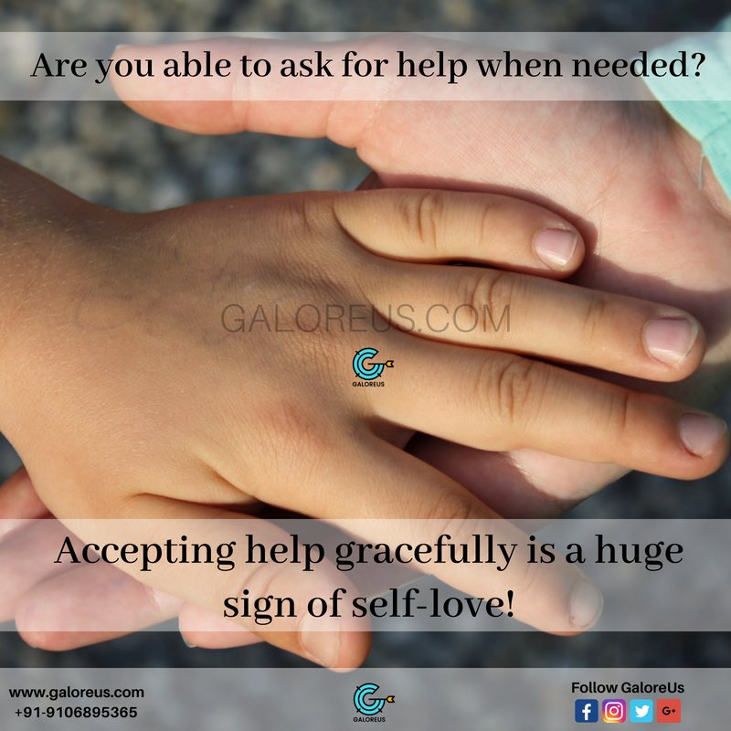 GaloreUs's tweet photo. #Seekhelp! It a sign that u #love urself &amp; u aren’t afraid to face ur hurdles. U have full intention to solve it &amp; are ready for #change, u want #peace &amp; #happiness &amp; that’s a huge mark to show u #care for urself! 
#galoreus #selflove #selfempathy #positivity #positivethinking https://t.co/MjBar0URjI