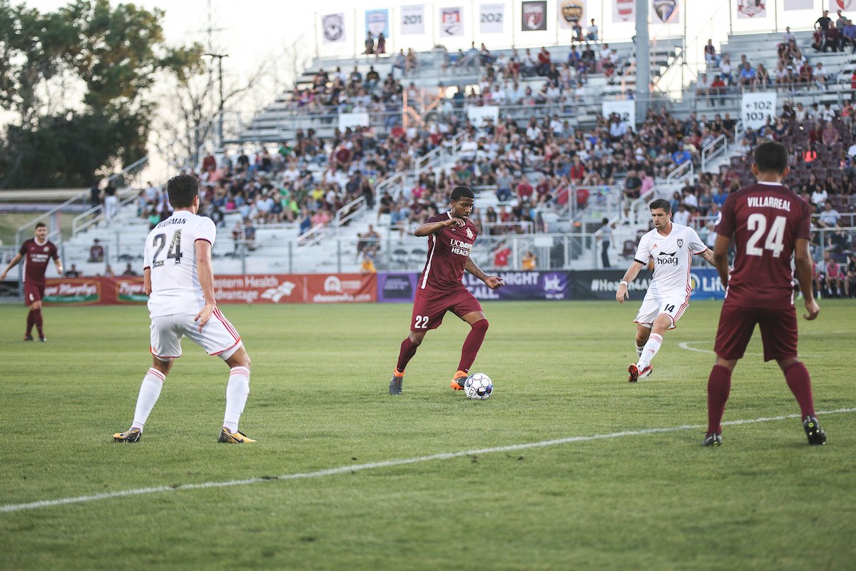SacRepublicFC's tweet photo. Match Recap: Republic FC take three points with a 1-0 win against @orangecountysc and are now tied for second with Phoenix Rising FC on the USL Western Conference standings. 

📝 | https://t.co/mdCEibNjld https://t.co/AJGZiApUob