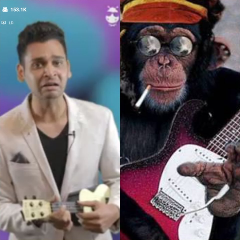 iamiriqbal95's tweet photo. Because of @rohit_varghese monkeys are also crazy for @GetLocoNow #ItsAmazingIndeed #LocoEffect https://t.co/92zSlfZ6Mg https://t.co/TjXDEk0AXx