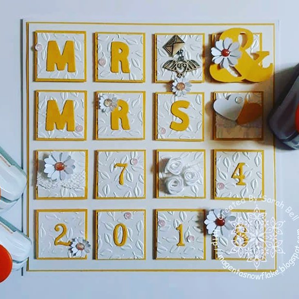 sarahgleaves's tweet photo. A Wedding Card I created for Fiskarettes UK. I used the paper trimmer and various punches to create this https://t.co/dR6eUhpA3a
@FiskarsUK
#fiskarspunch #fiskars #Fiskarettes #wedding #card #cardmaking #flowers #daisy #ampersand #mrandmrs #postowl #harrypotter #themed https://t.co/1NH0vhlxuH