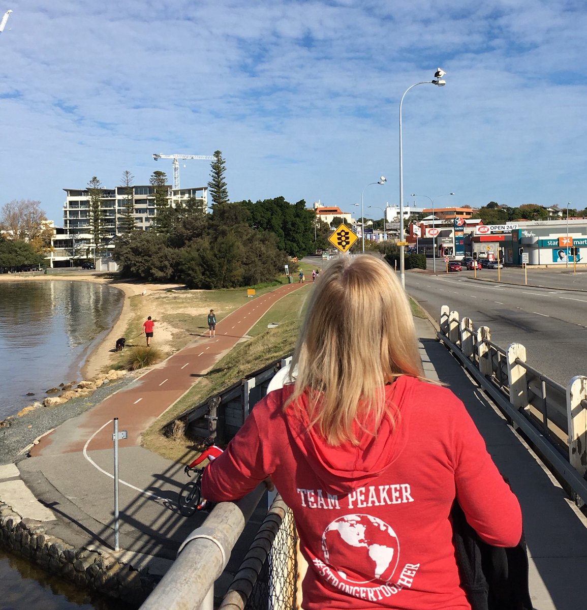 #peakermeetup for a petite posse of Perth (West Aussie) Peakers ! We walked and talked over, under and around 7 km of bridges on Canning River on an absolutely glorious day! Cheers @MyPeakChallenge @auspeakers @SamHeughan