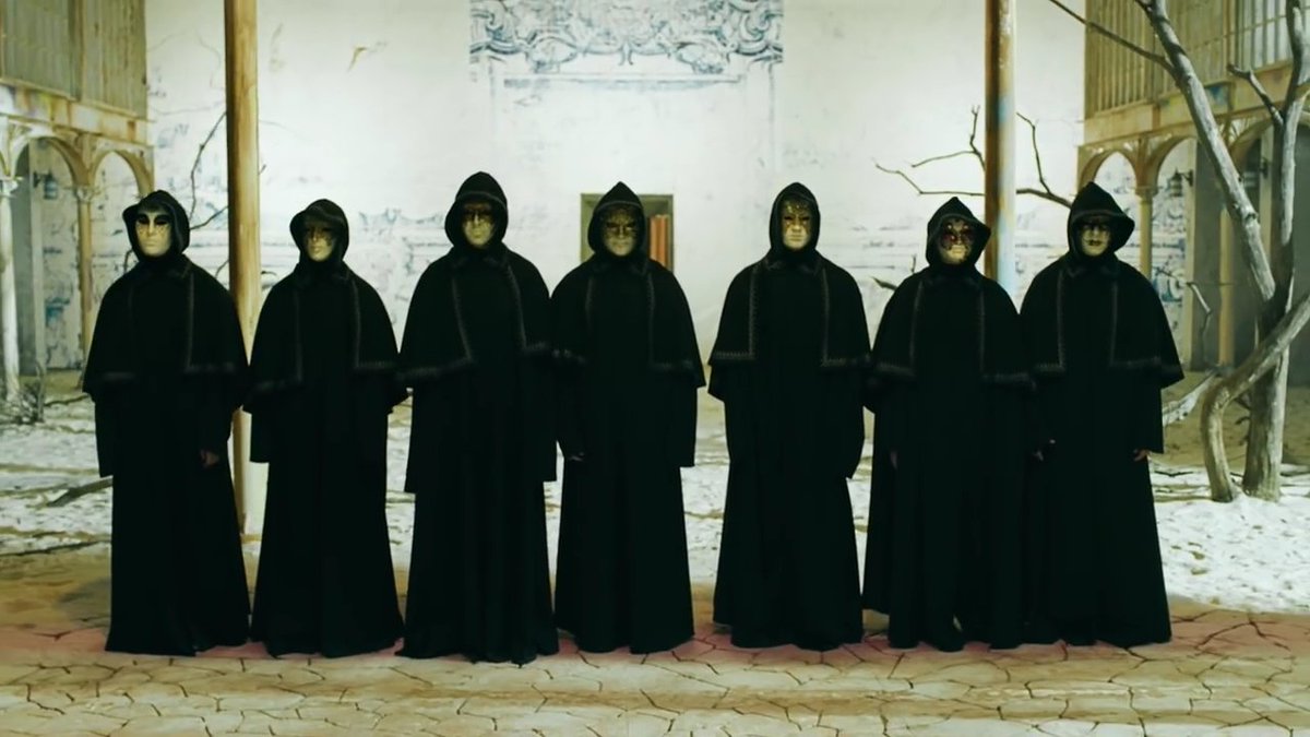 kyoki84's tweet photo. они надели маски и закрылись стеной //я плачу
@BTS_twt #Extendedver #FakeLove https://t.co/epDXSecJEo