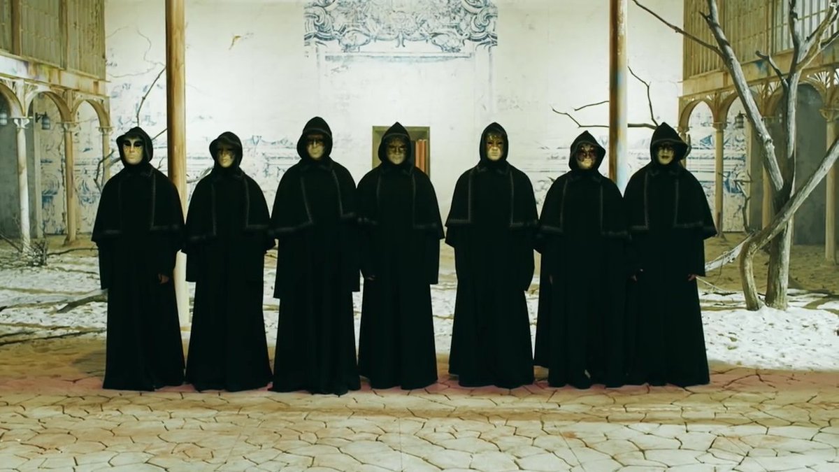 kyoki84's tweet photo. они надели маски и закрылись стеной //я плачу
@BTS_twt #Extendedver #FakeLove https://t.co/epDXSecJEo