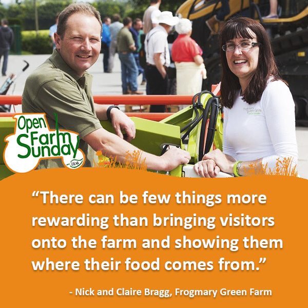 OpenFarmSunday's tweet photo. One week to go until the most important date in the farming calendar - LEAF Open Farm Sunday. https://t.co/B1tk8023jo #OFS18 10th June. https://t.co/seVj9pM3Wf