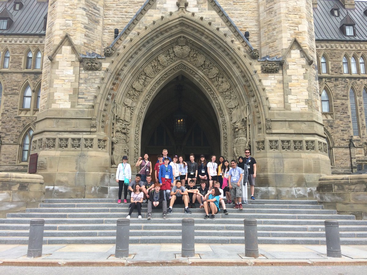 Grade 8 year end trip to Ottawa. We had a great time! Glad students got to tour the parliament buildings before they close down for 10 years due to renovations. <a href="/HWDSB/">HWDSB</a> <a href="/LisgarHWDSB/">Lisgar School HWDSB</a> #History #Ottawa