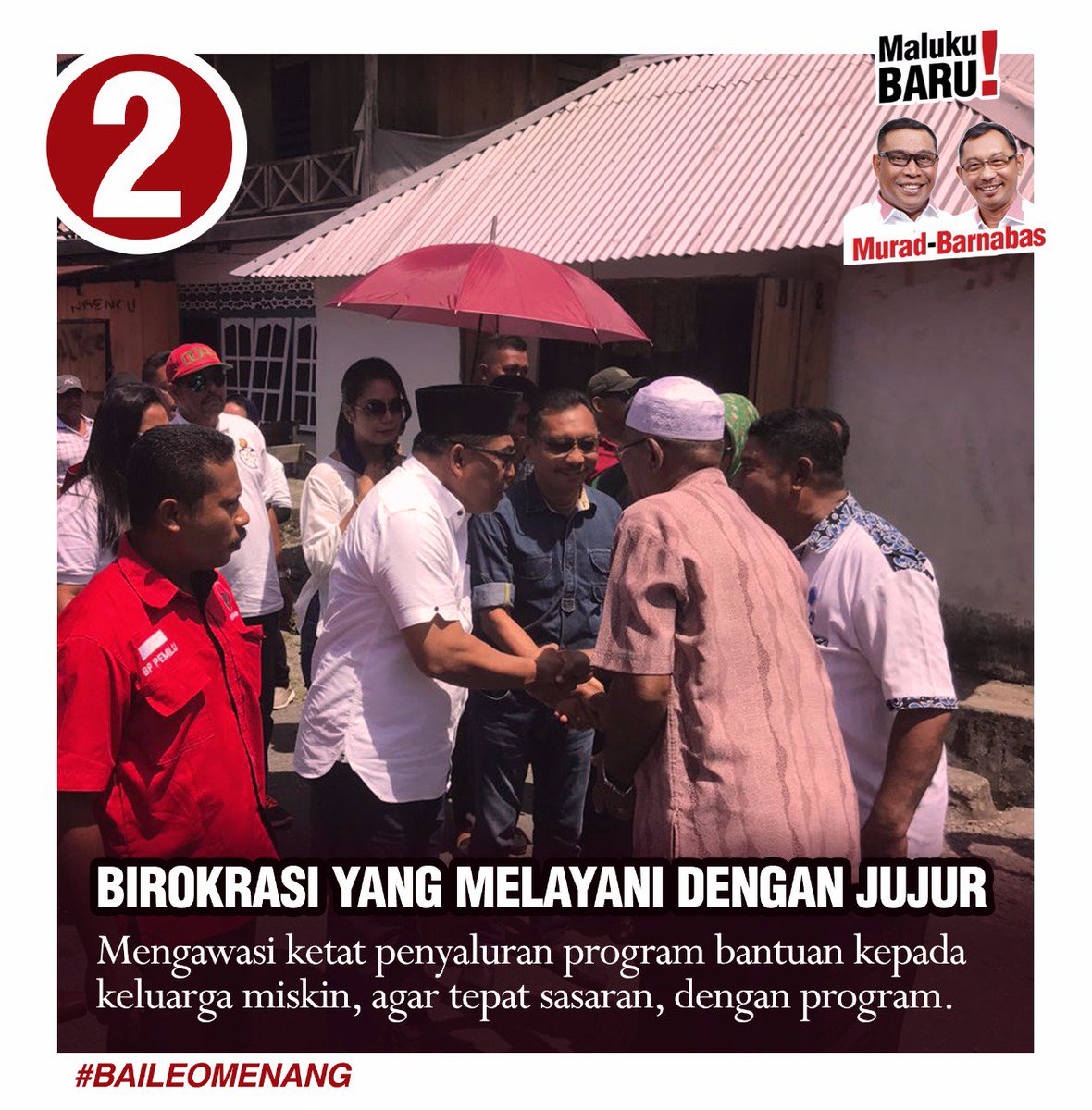 JeanSalamor's tweet photo. #BaileoBangunMaluku 
#RangkulPerbedaan 
#WujudkanPerubahan 
kejujuran dari gubernur baru yang akan majukan maluku. menuju perubahan.
@stikesmh 
@ACCMallOfficia 
@lewatmana https://t.co/gyuTXCXQZo
