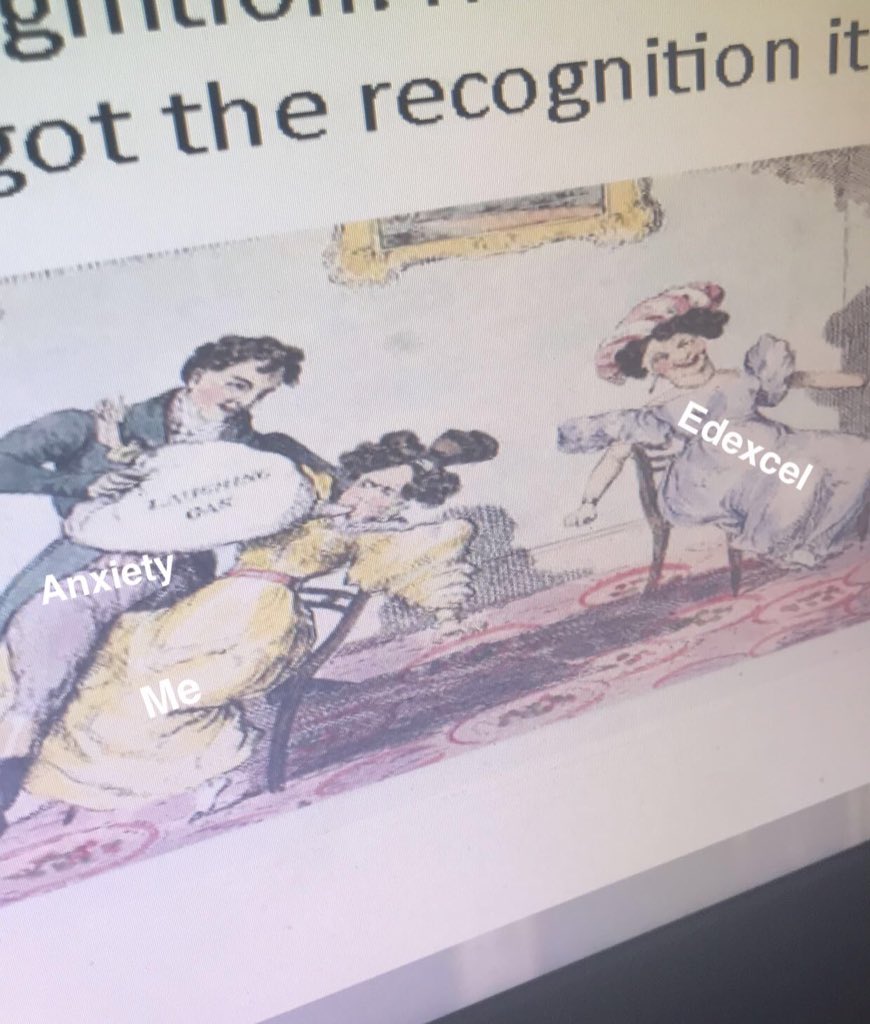 #edexcelhistory @Edexcel Doing some medicine revision, find some art that’s slightly relatable 😂😂😭